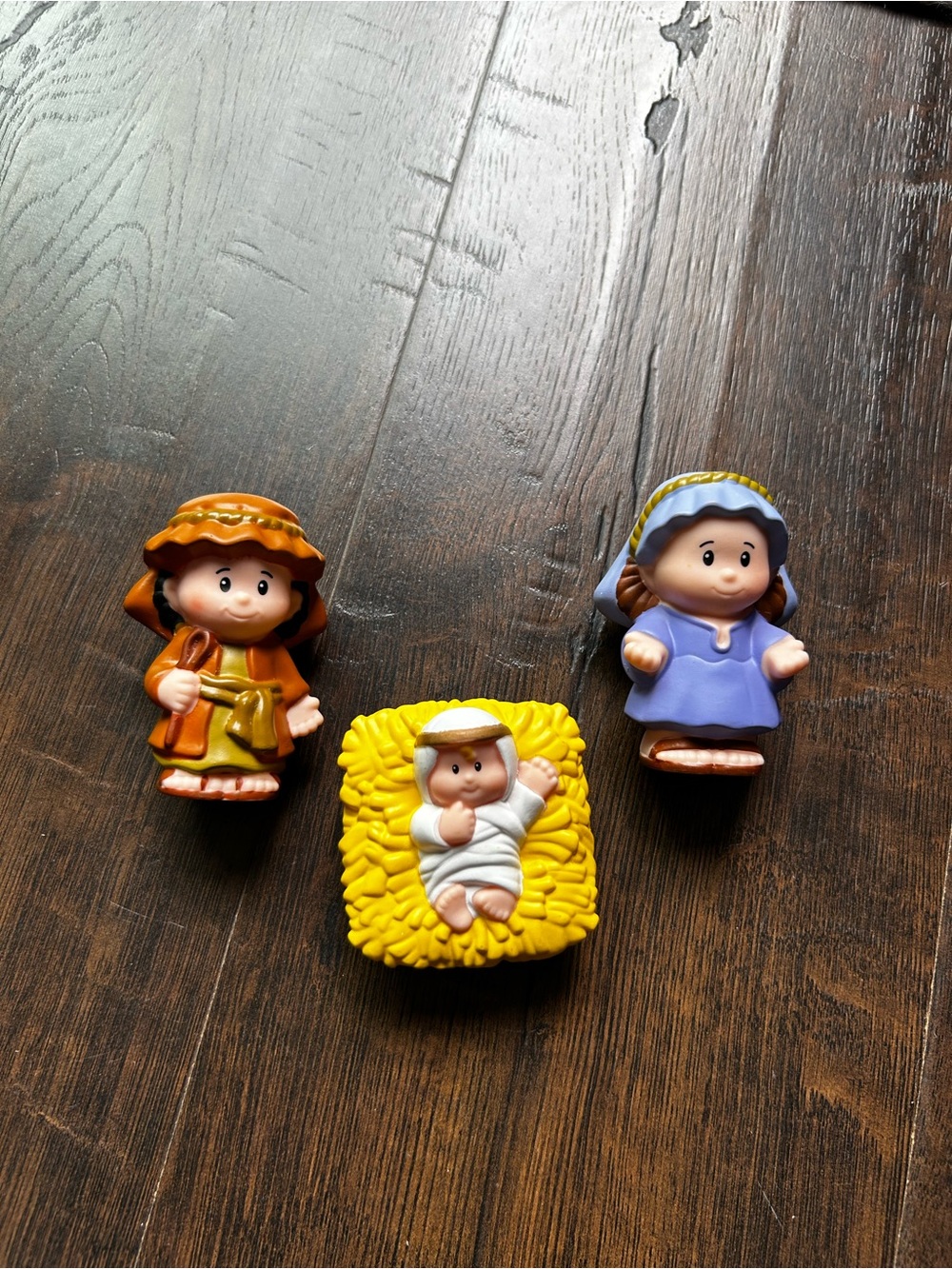 Little People Nativity 2013 Mary Joseph Jesus